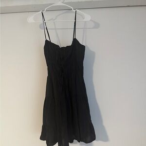 Black Spaghetti Strap Dress